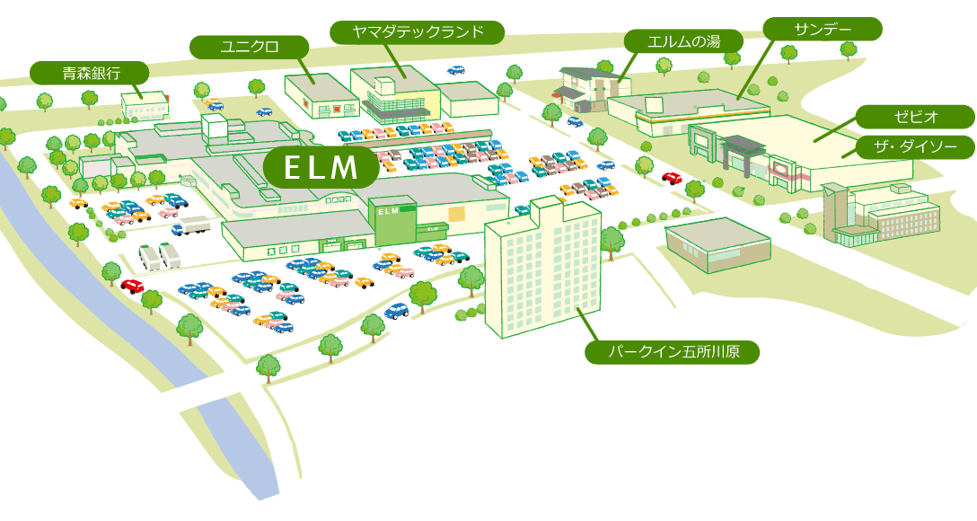ELMタウンマップ